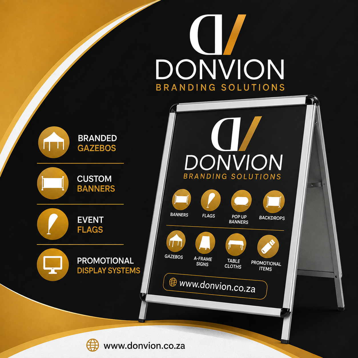 Aluminium Sandwich Board